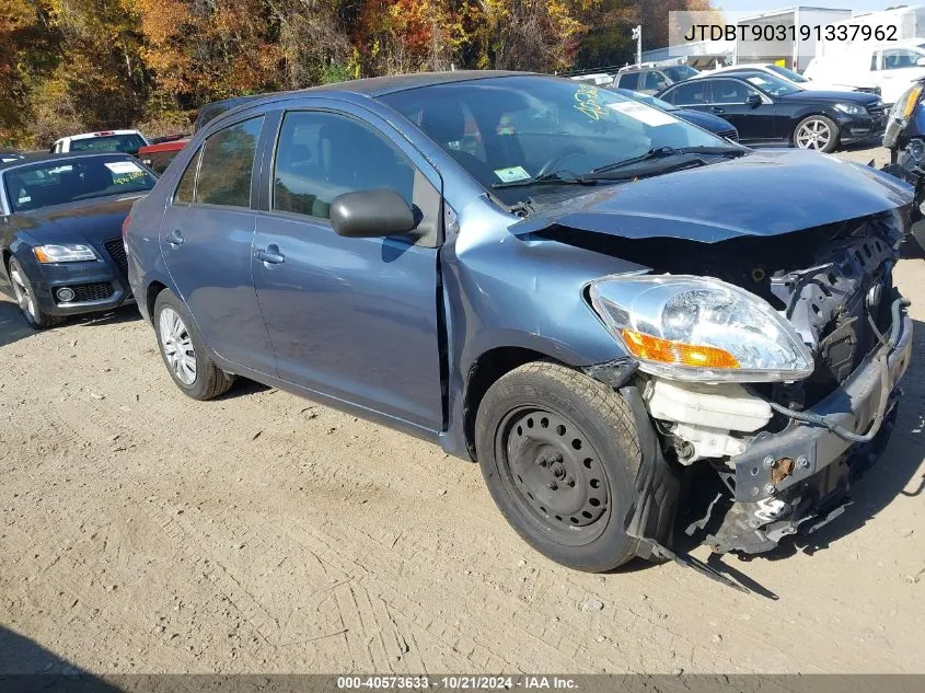 2009 Toyota Yaris VIN: JTDBT903191337962 Lot: 40573633