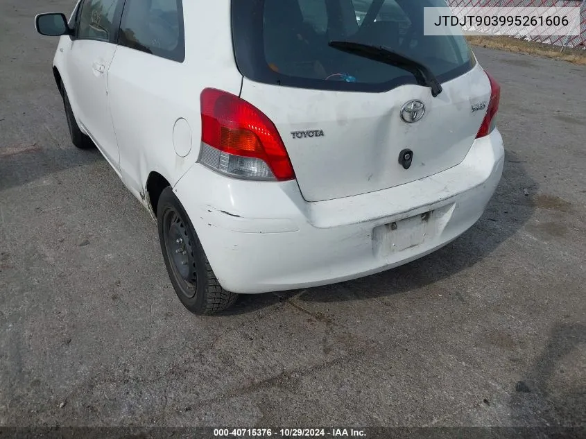 2009 Toyota Yaris VIN: JTDJT903995261606 Lot: 40715376