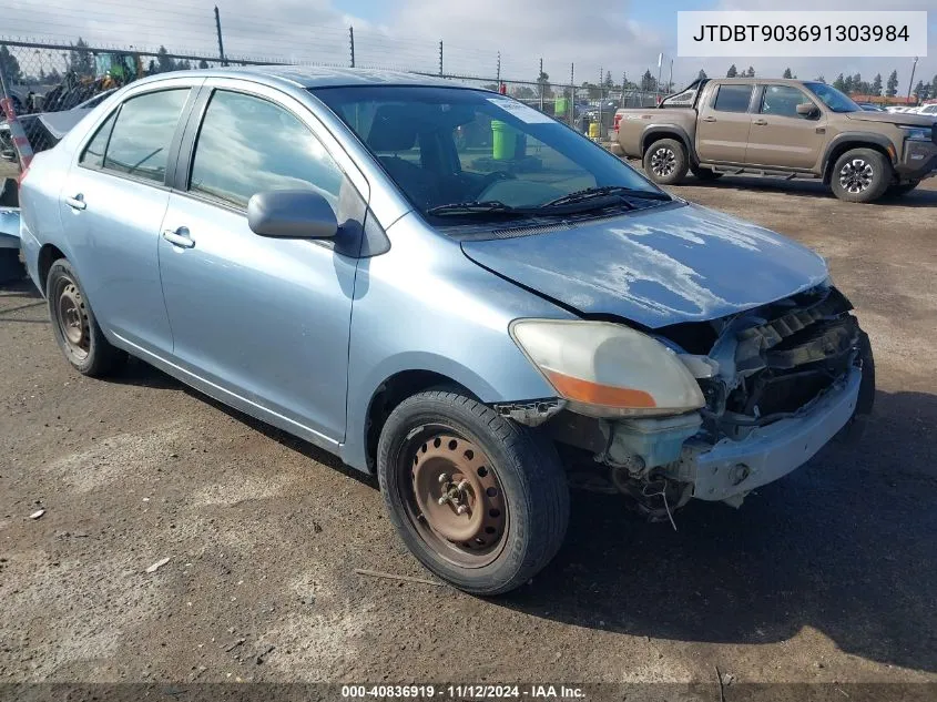 JTDBT903691303984 2009 Toyota Yaris