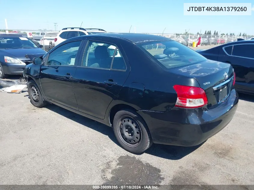 JTDBT4K38A1379260 2010 Toyota Yaris