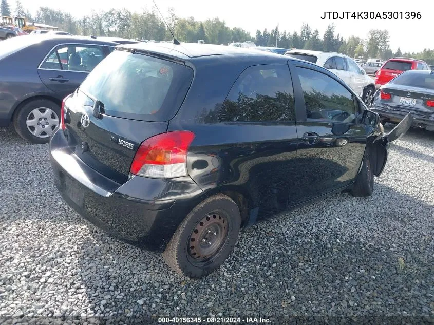 JTDJT4K30A5301396 2010 Toyota Yaris