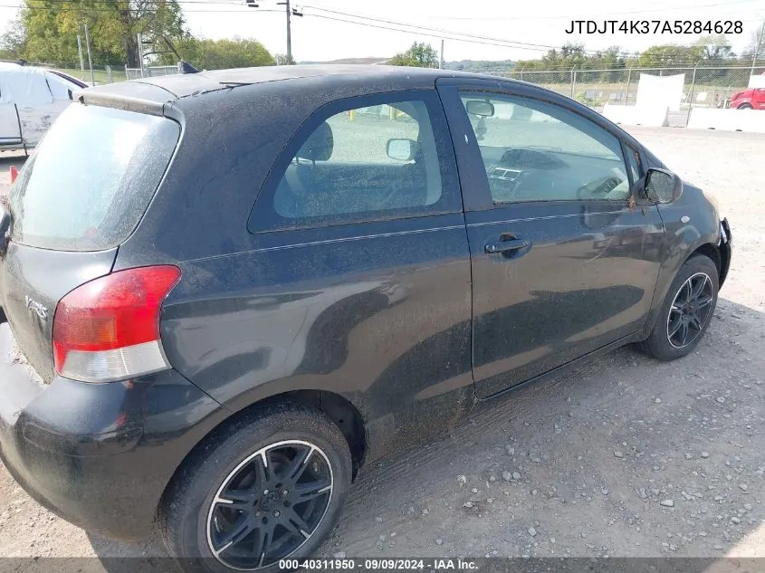 JTDJT4K37A5284628 2010 Toyota Yaris