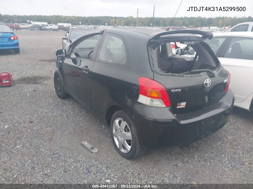 JTDJT4K31A5299500 2010 Toyota Yaris