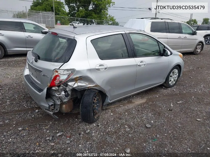 JTDKTUD39CD535479 2012 Toyota Yaris L