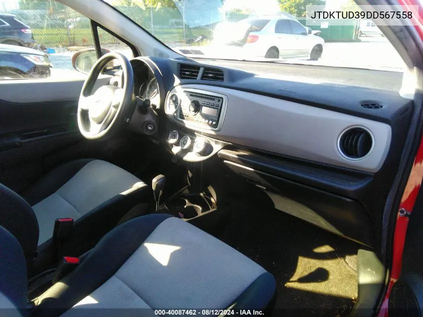 JTDKTUD39DD567558 2013 Toyota Yaris Le