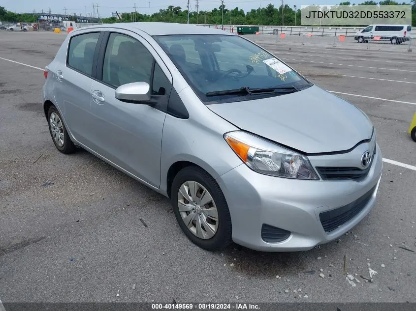 JTDKTUD32DD553372 2013 Toyota Yaris Le