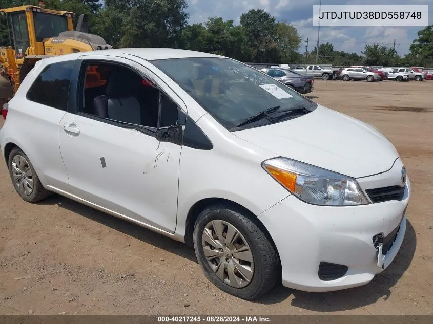 JTDJTUD38DD558748 2013 Toyota Yaris Le