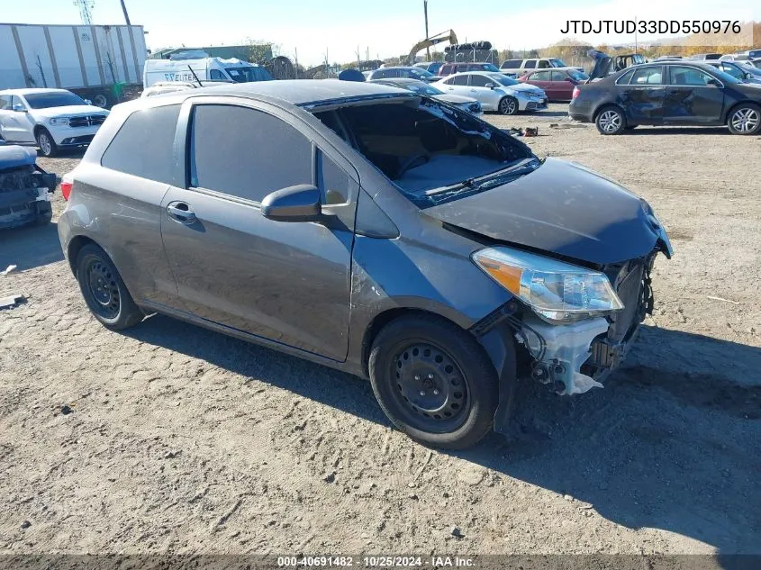 2013 Toyota Yaris Le VIN: JTDJTUD33DD550976 Lot: 40691482