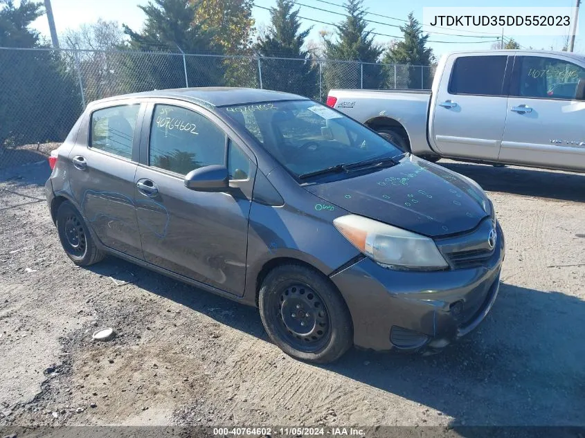 JTDKTUD35DD552023 2013 Toyota Yaris L