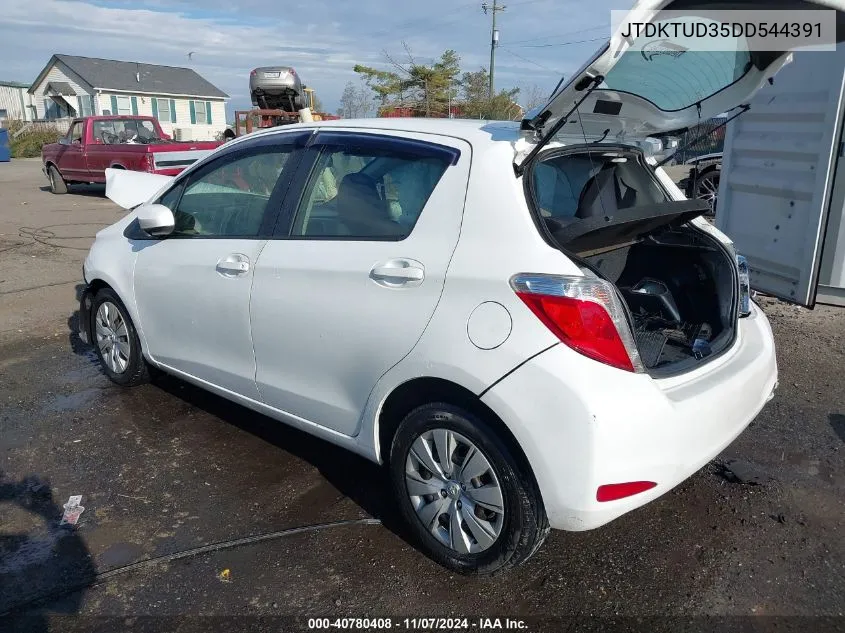 2013 Toyota Yaris Le VIN: JTDKTUD35DD544391 Lot: 40780408