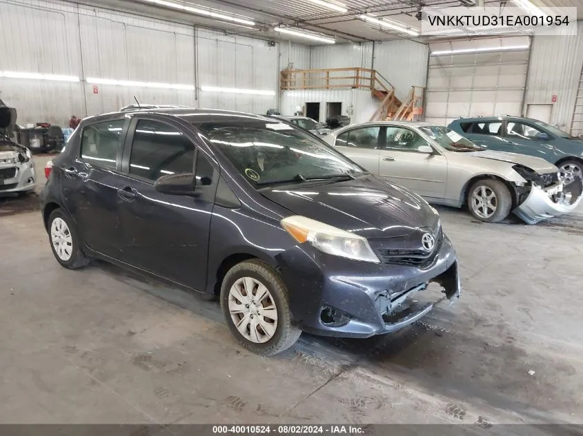 VNKKTUD31EA001954 2014 Toyota Yaris L (Tmmf Plant)