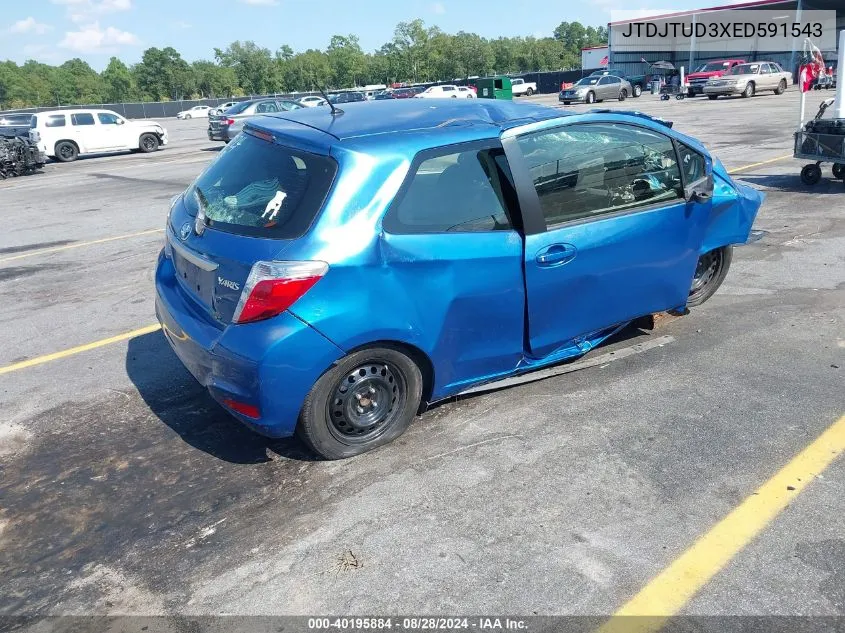 JTDJTUD3XED591543 2014 Toyota Yaris L (Tmc/Cbu Plant)