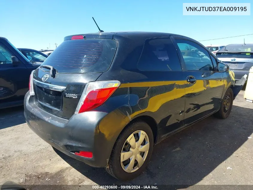 VNKJTUD37EA009195 2014 Toyota Yaris L (Tmmf Plant)