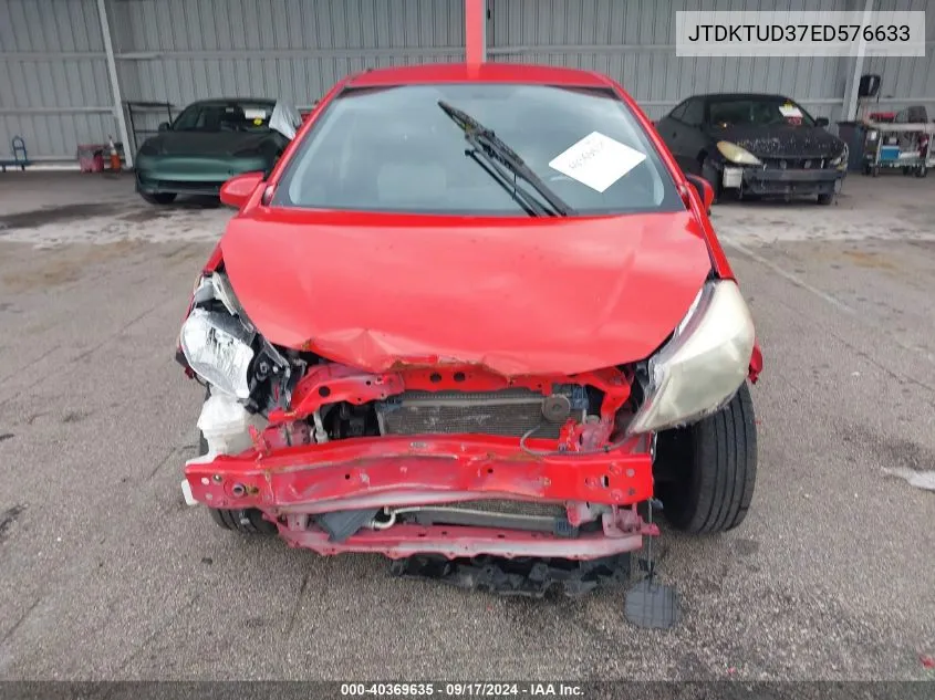 JTDKTUD37ED576633 2014 Toyota Yaris