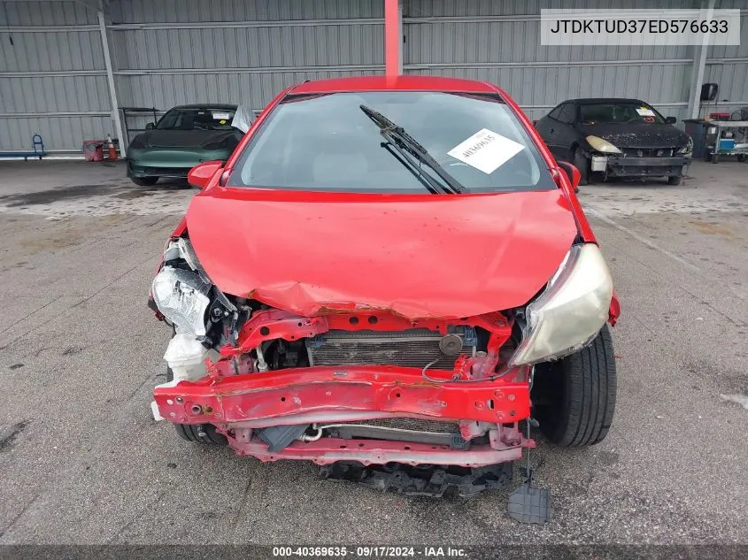 JTDKTUD37ED576633 2014 Toyota Yaris