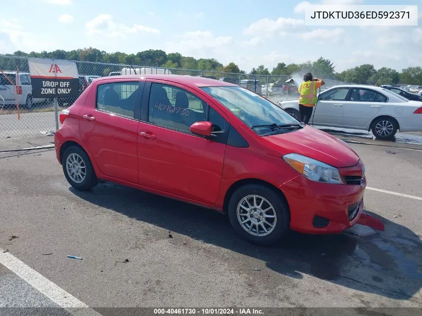 JTDKTUD36ED592371 2014 Toyota Yaris