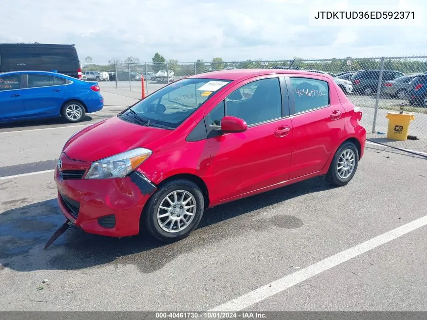 JTDKTUD36ED592371 2014 Toyota Yaris