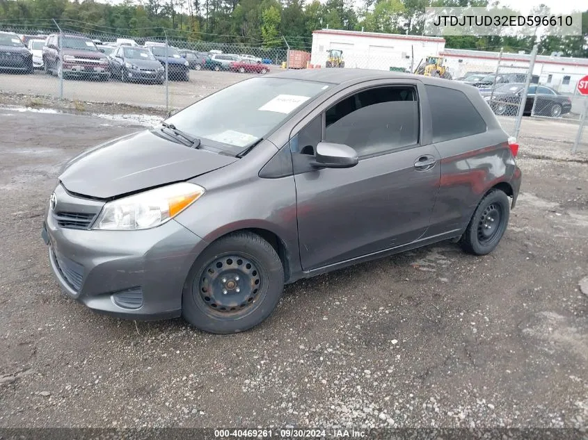 JTDJTUD32ED596610 2014 Toyota Yaris L (Tmc/Cbu Plant)