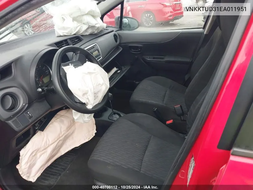 VNKKTUD31EA011951 2014 Toyota Yaris L (Tmmf Plant)