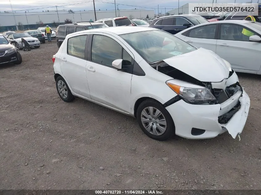 JTDKTUD35ED576422 2014 Toyota Yaris Le (Tmc/Cbu Plant)