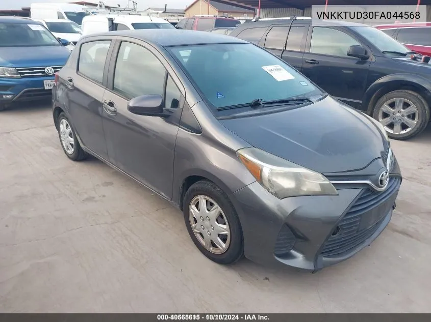 2015 Toyota Yaris L VIN: VNKKTUD30FA044568 Lot: 40565615