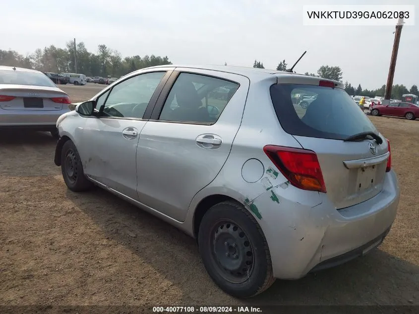 VNKKTUD39GA062083 2016 Toyota Yaris L