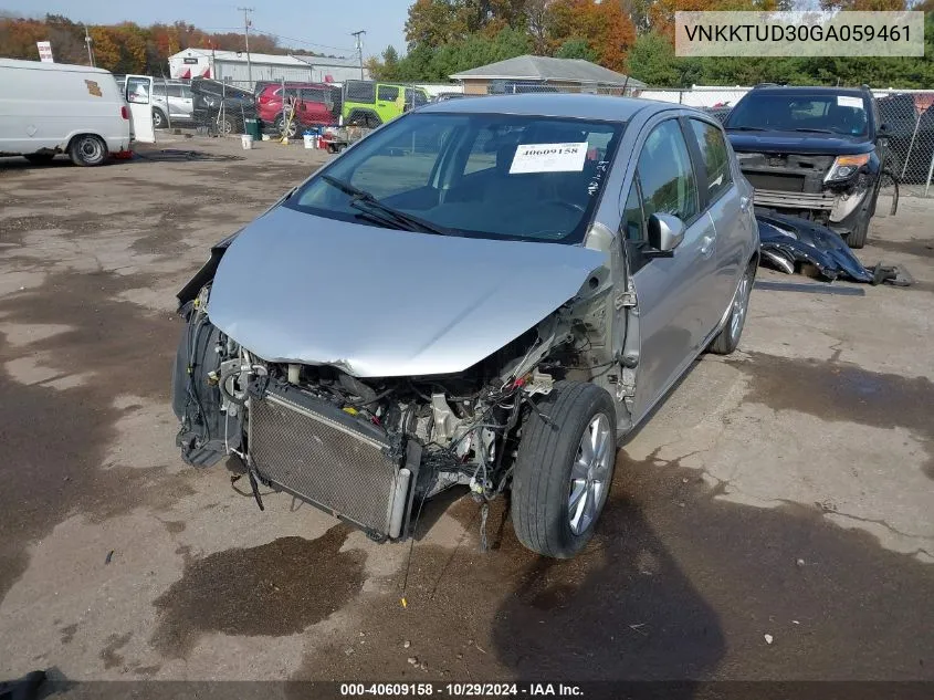 2016 Toyota Yaris Le VIN: VNKKTUD30GA059461 Lot: 40609158