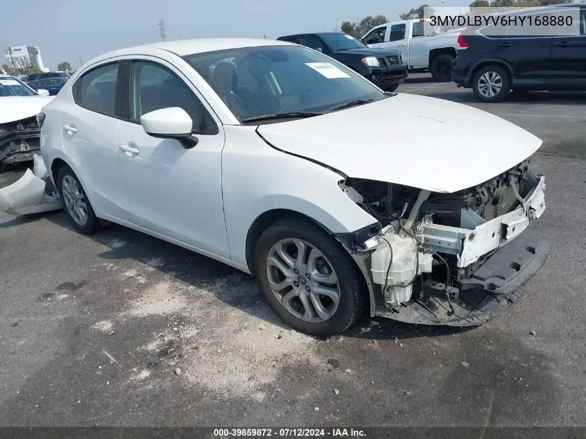 3MYDLBYV6HY168880 2017 Toyota Yaris Ia