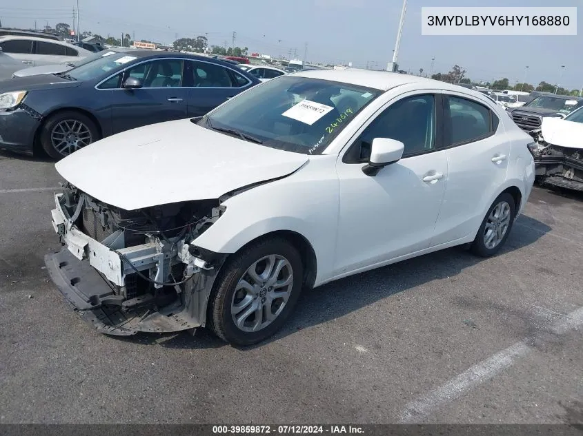 3MYDLBYV6HY168880 2017 Toyota Yaris Ia