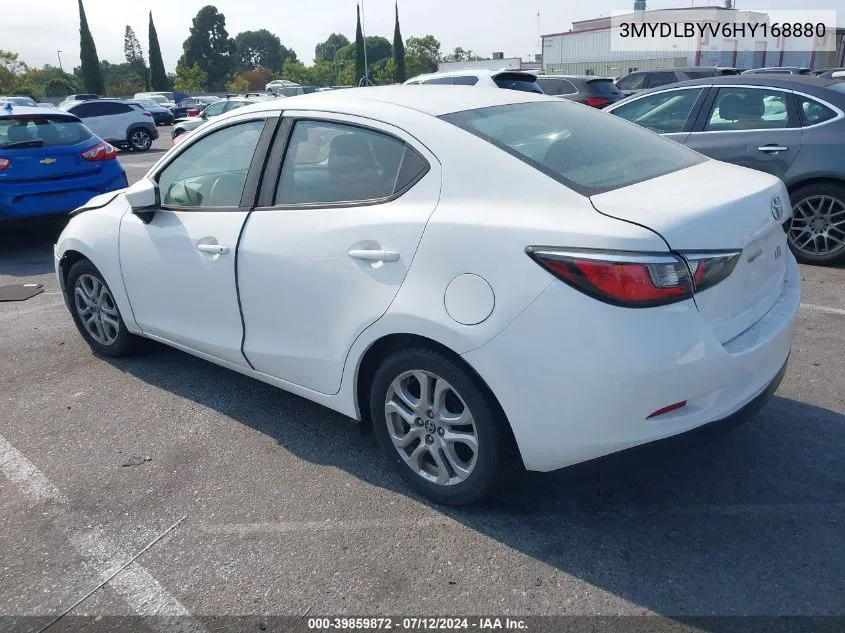 3MYDLBYV6HY168880 2017 Toyota Yaris Ia