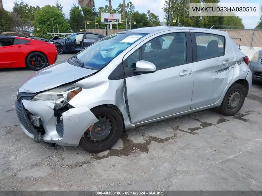 VNKKTUD33HA080516 2017 Toyota Yaris L