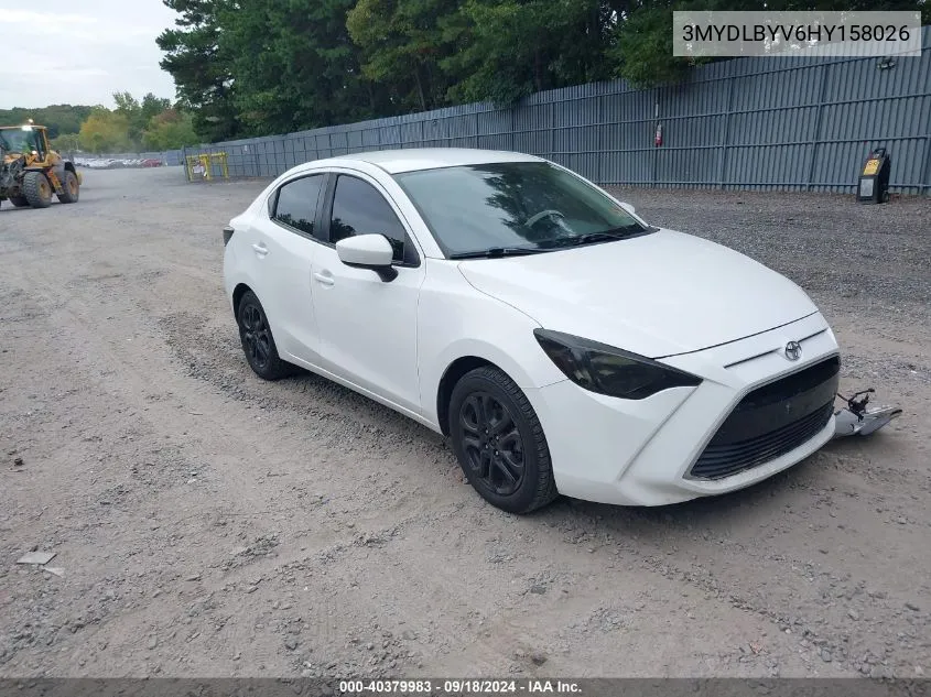 3MYDLBYV6HY158026 2017 Toyota Yaris Ia