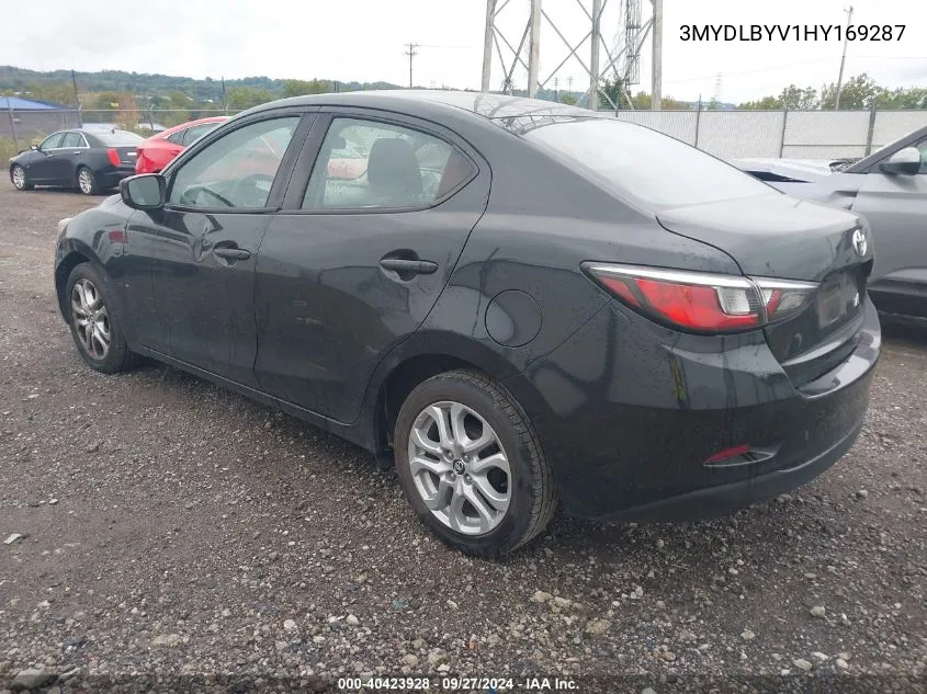 3MYDLBYV1HY169287 2017 Toyota Yaris Ia