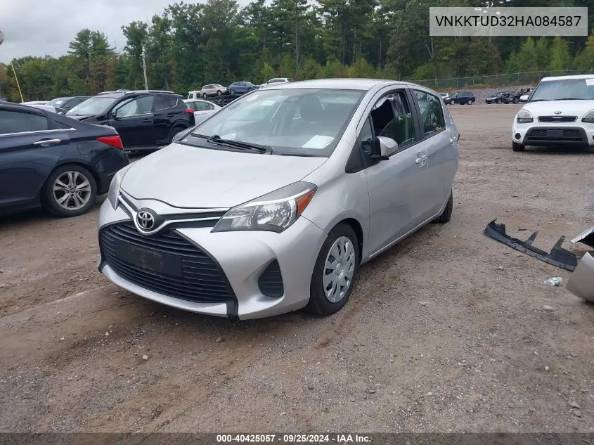 VNKKTUD32HA084587 2017 Toyota Yaris L