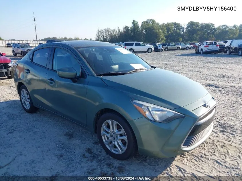 2017 Toyota Yaris Ia VIN: 3MYDLBYV5HY156400 Lot: 40533735