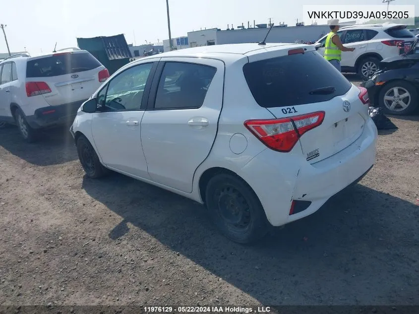 2018 Toyota Yaris VIN: VNKKTUD39JA095205 Lot: 11976129