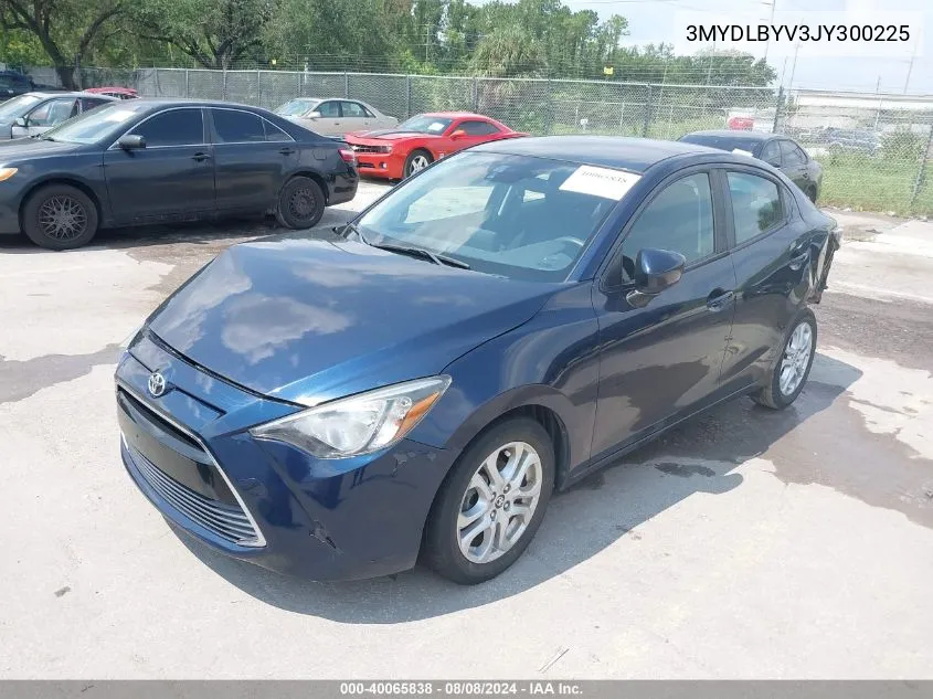 2018 Toyota Yaris Ia VIN: 3MYDLBYV3JY300225 Lot: 40065838