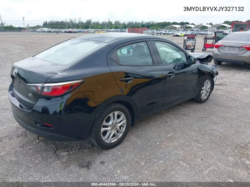 3MYDLBYVXJY327132 2018 Toyota Yaris Ia