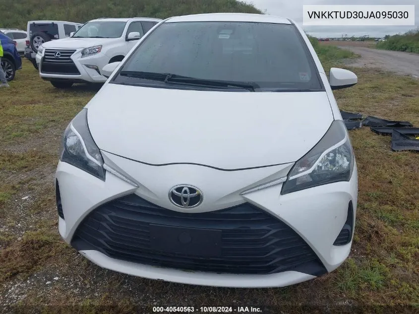 2018 Toyota Yaris L/Le/Se VIN: VNKKTUD30JA095030 Lot: 40540563