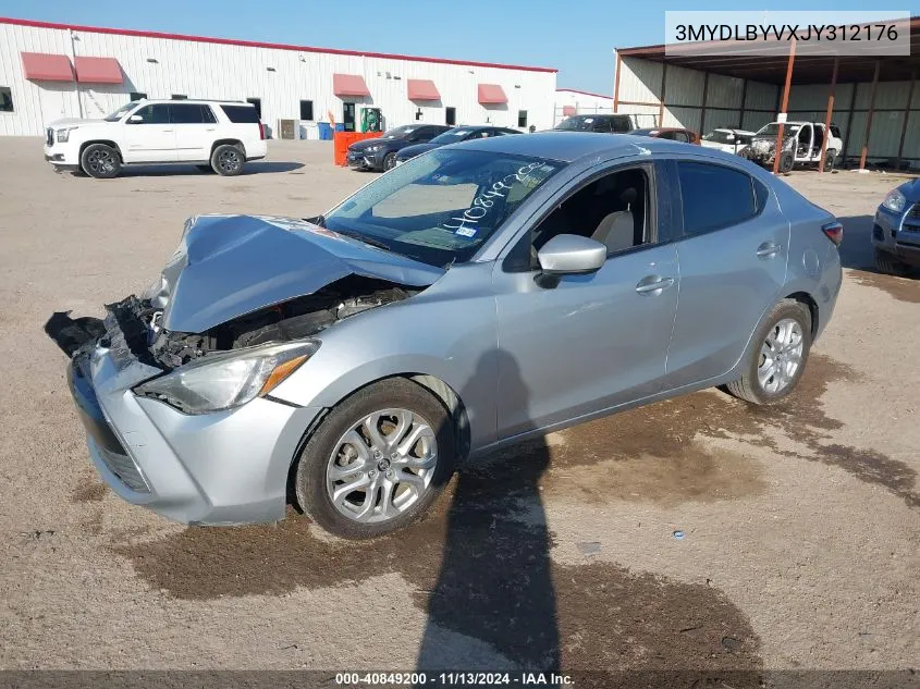 3MYDLBYVXJY312176 2018 Toyota Yaris Ia