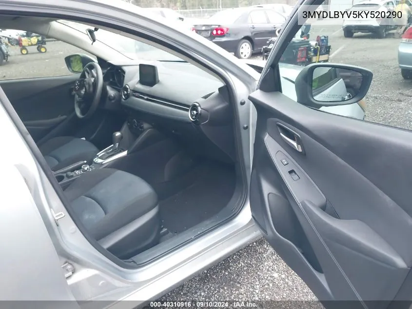 3MYDLBYV5KY520290 2019 Toyota Yaris Sedan L/Le/Xle