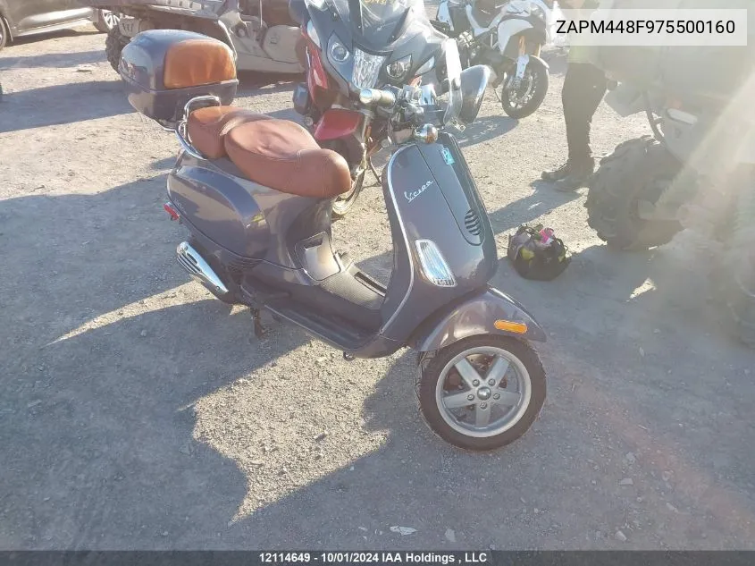 ZAPM448F975500160 2007 Vespa Lx 150