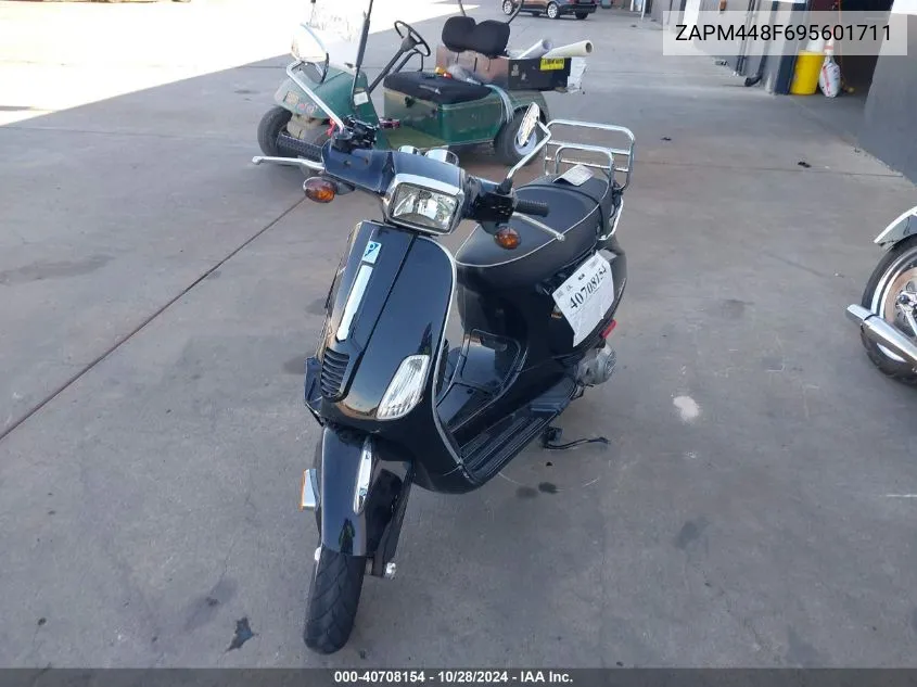 2009 Vespa Lx 150 VIN: ZAPM448F695601711 Lot: 40708154