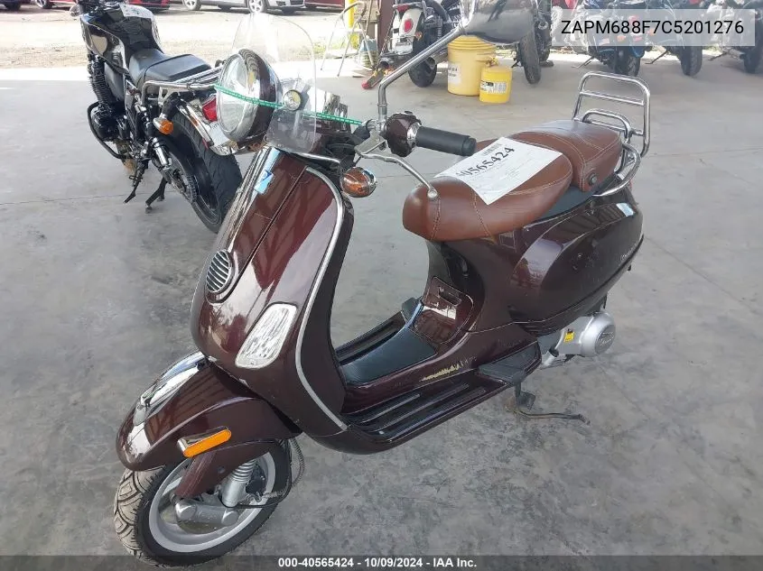 ZAPM688F7C5201276 2012 Vespa Lx 150Ie