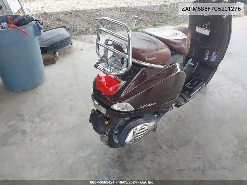 ZAPM688F7C5201276 2012 Vespa Lx 150Ie