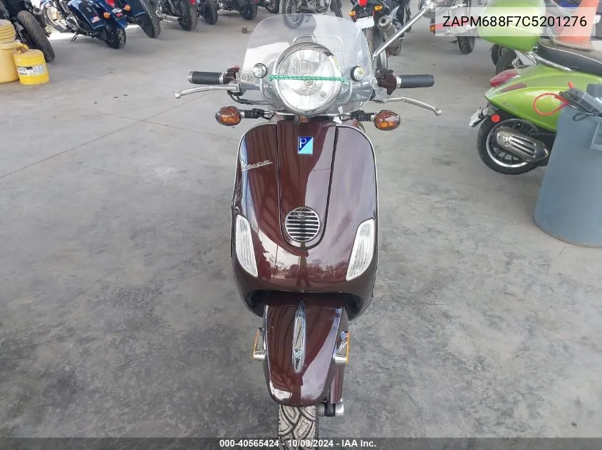 ZAPM688F7C5201276 2012 Vespa Lx 150Ie