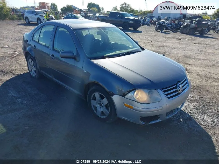 3VWTK49M09M628474 2009 Volkswagen City Jetta