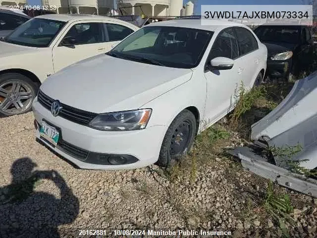 3VWDL7AJXBM073334 2011 Volkswagen Jetta 2.0 Tdi