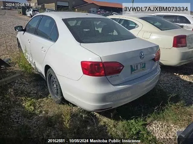 3VWDL7AJXBM073334 2011 Volkswagen Jetta 2.0 Tdi