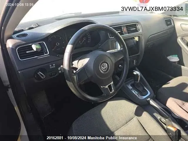 3VWDL7AJXBM073334 2011 Volkswagen Jetta 2.0 Tdi